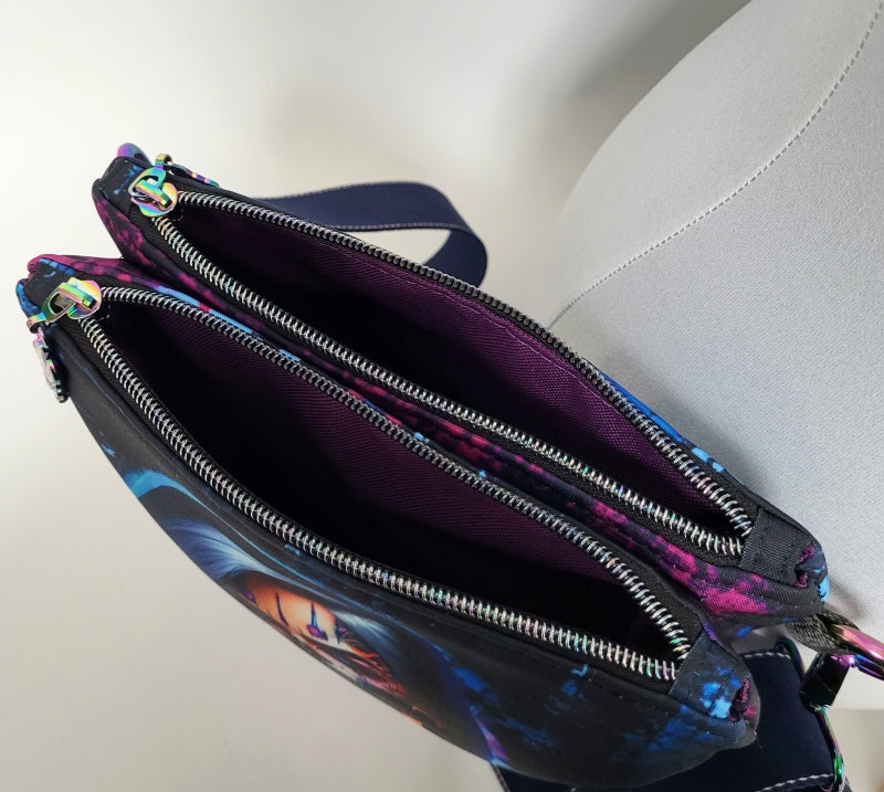 Tasche 2FachBag BÖSES MÄDCHEN aus Outdoorstoff