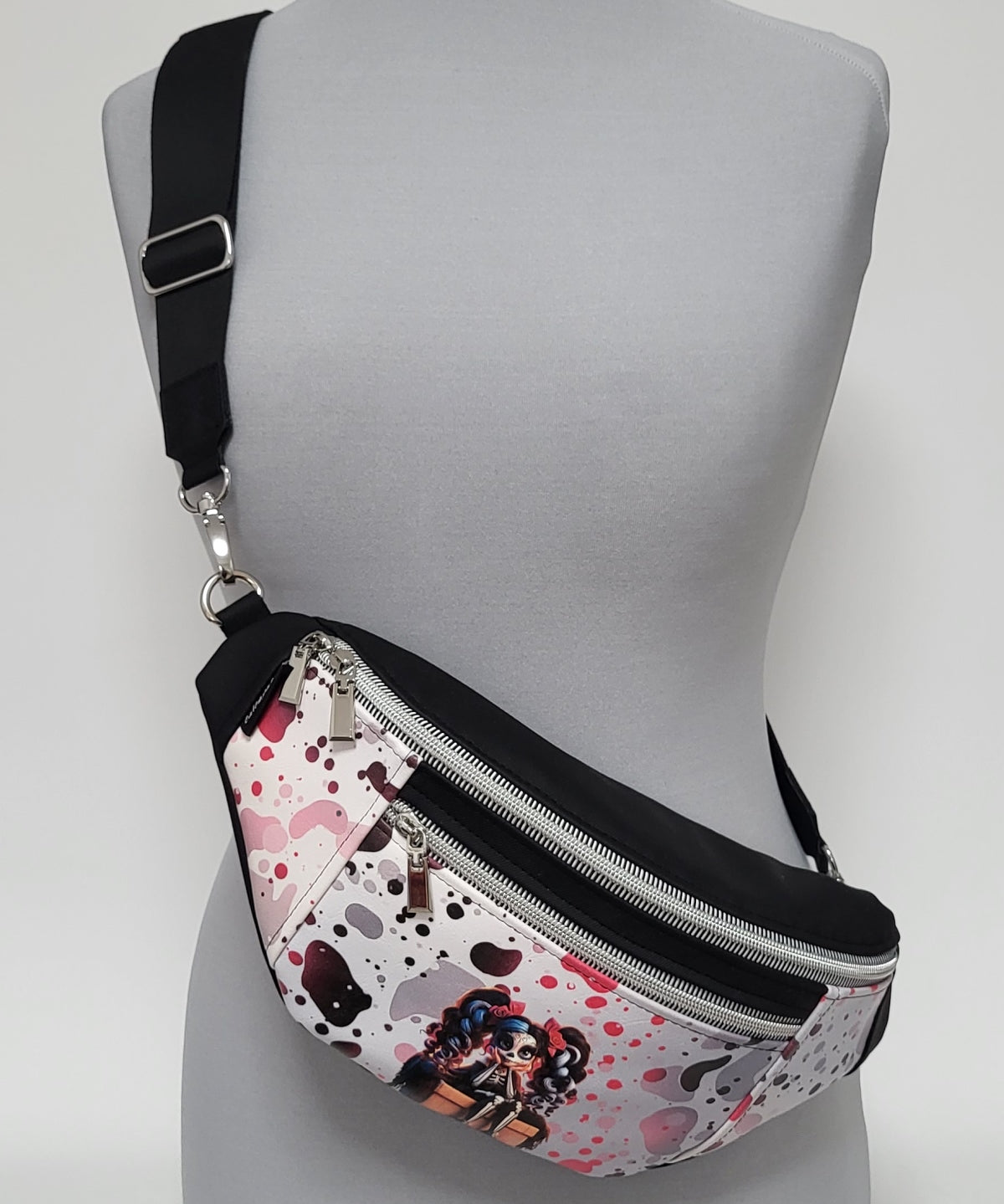 Crossbag KLEINE LA CATRINA aus Kunstleder
