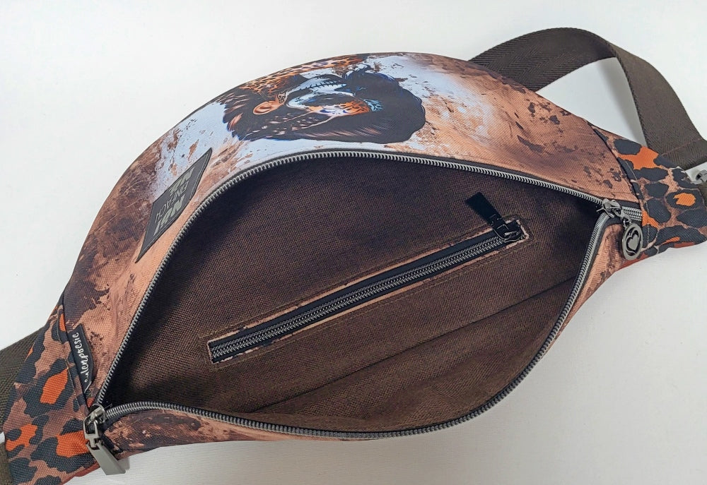 Crossbag EILEEN aus Stoff + Minitasche