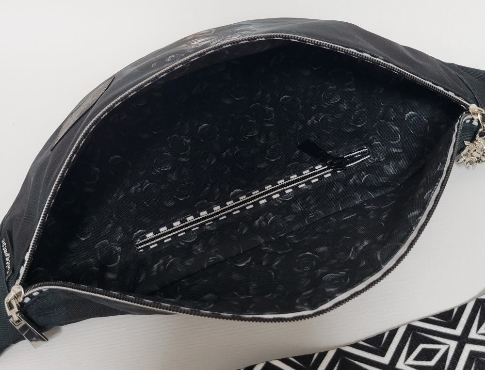 Crossbag ALYSSA aus Stoff + Minitasche
