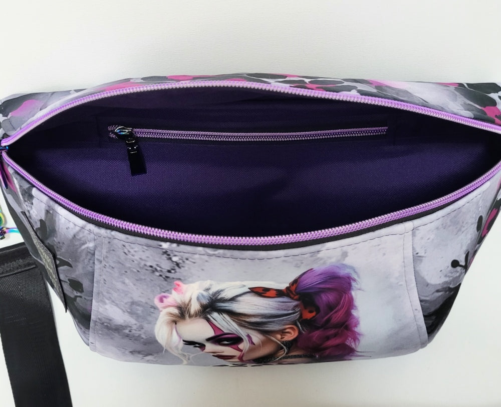 Große Crossbag LILITH aus Softshell