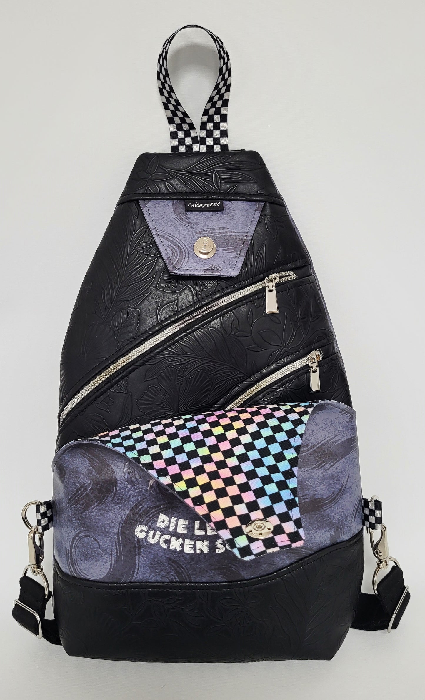 SlingBag Malea Rucksack DIE LEUTE GUCKEN SCHON aus Kunstleder