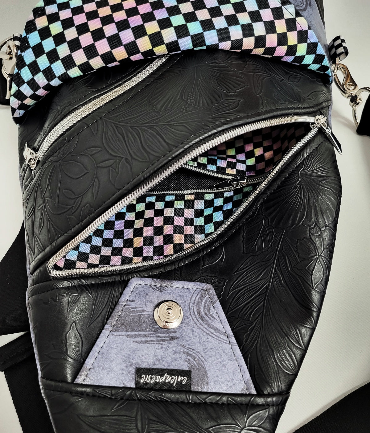 SlingBag Malea Rucksack DIE LEUTE GUCKEN SCHON aus Kunstleder