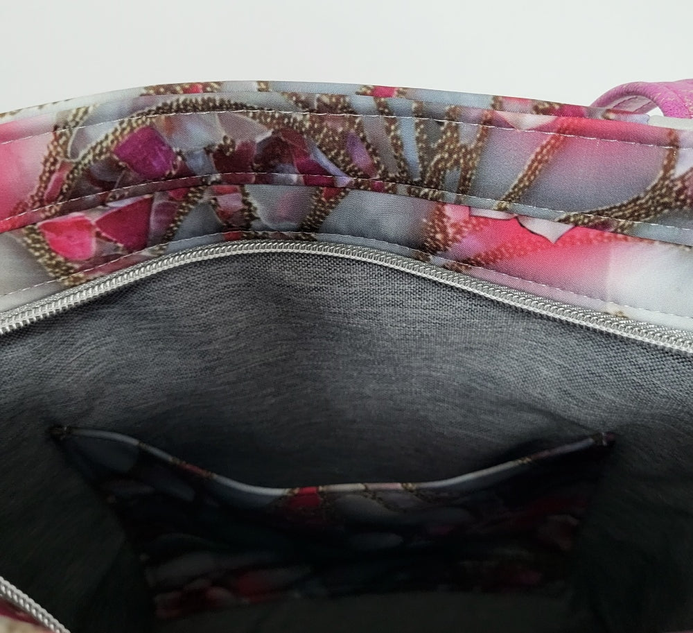 Tasche Toteally Upright SERAPHINA aus Softshell und Kunstleder
