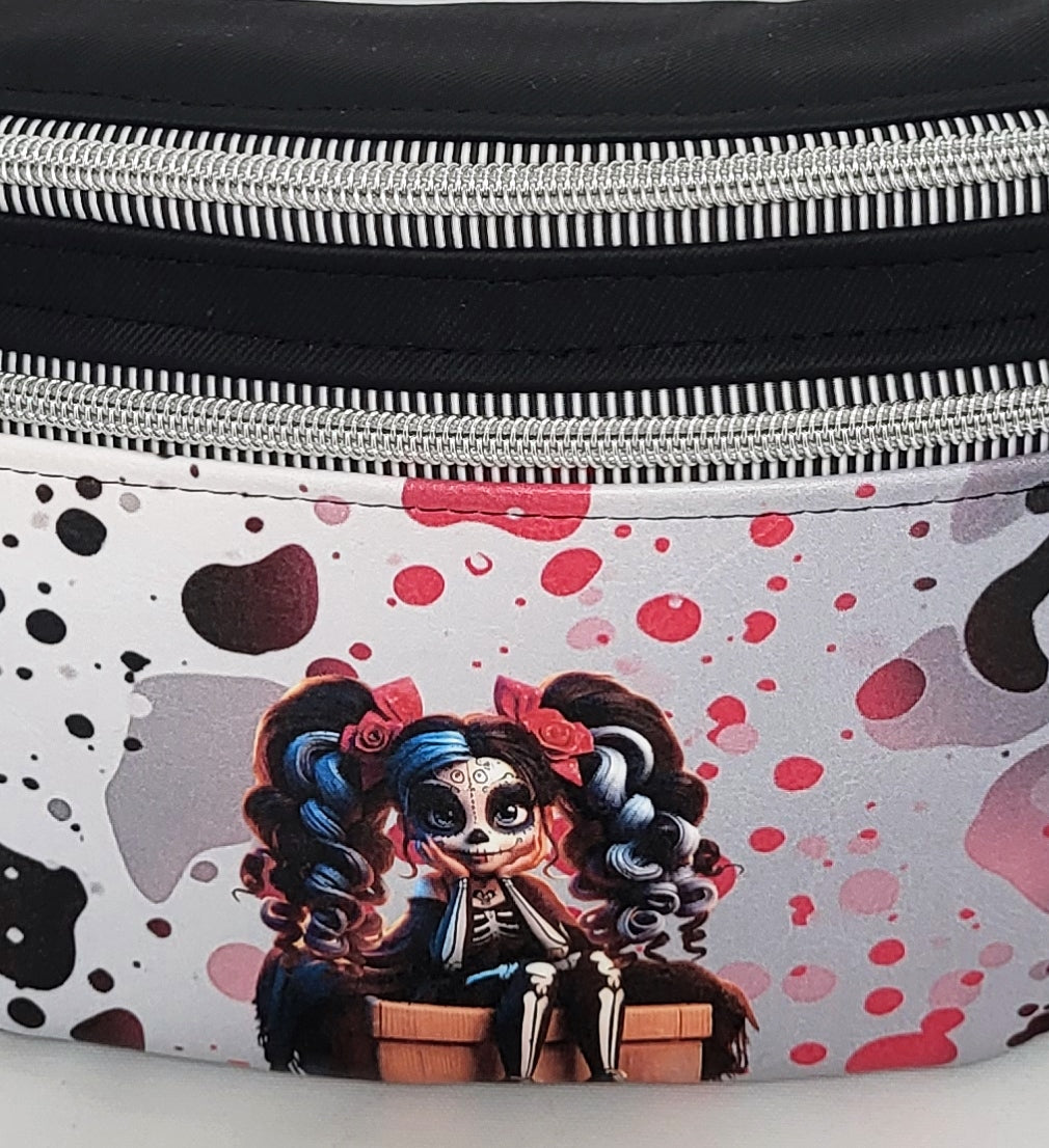 Crossbag KLEINE LA CATRINA aus Kunstleder