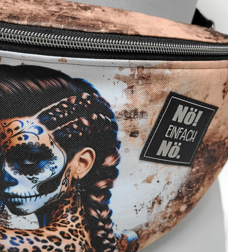 Crossbag EILEEN aus Stoff + Minitasche