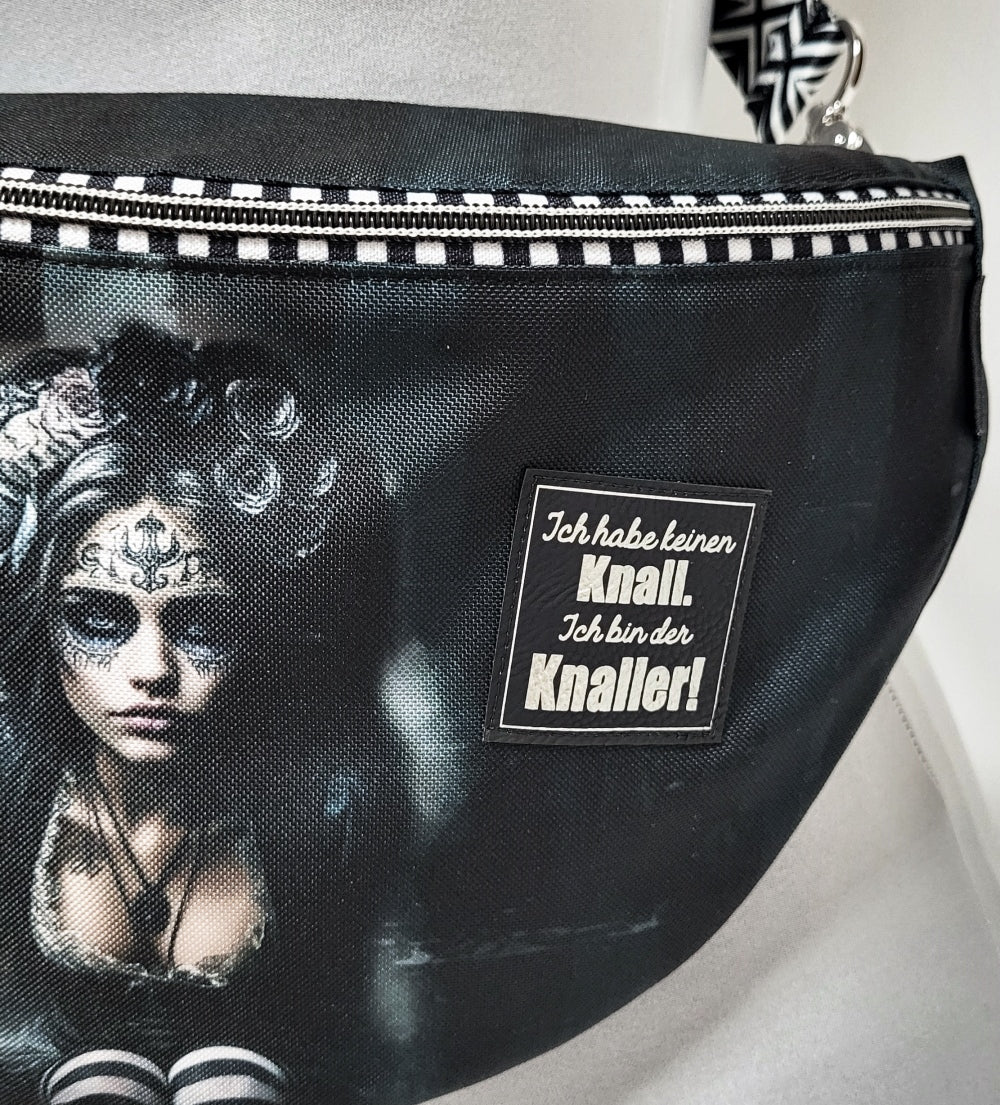 Crossbag ALYSSA aus Stoff + Minitasche