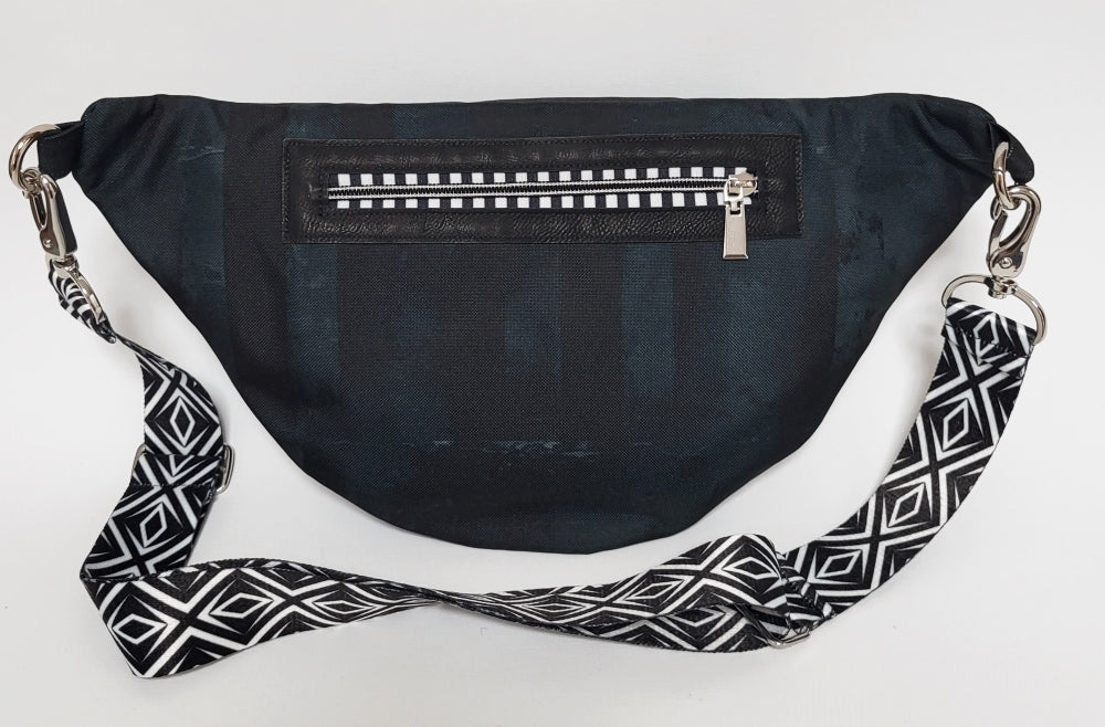 Crossbag ALYSSA aus Stoff + Minitasche