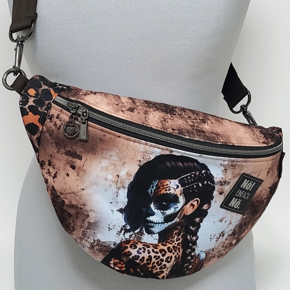 Crossbag EILEEN aus Stoff + Minitasche