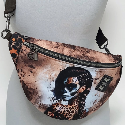 Crossbag EILEEN aus Stoff + Minitasche