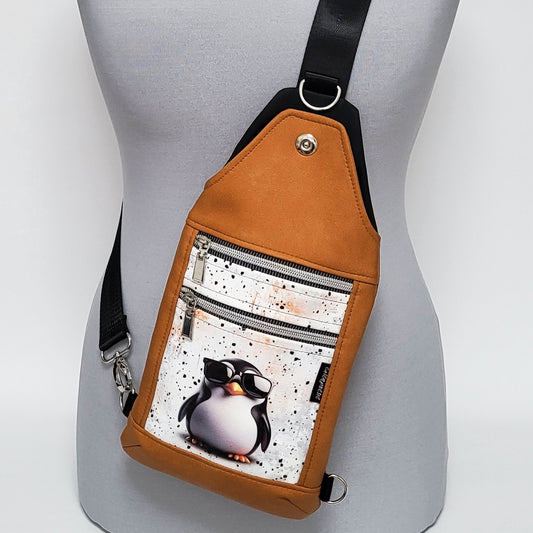 Slingbag Fielder PINGUIN aus Kunstleder