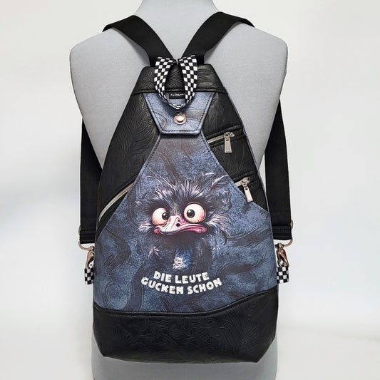 SlingBag Malea Rucksack DIE LEUTE GUCKEN SCHON aus Kunstleder