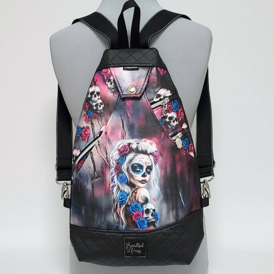 SlingBag Malea Rucksack ROSALIE aus Kunstleder