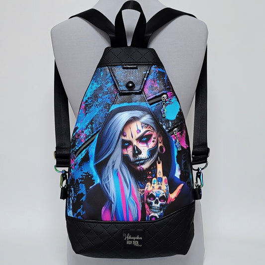 SlingBag Malea Rucksack BösesMÄDCHEN aus Kunstleder
