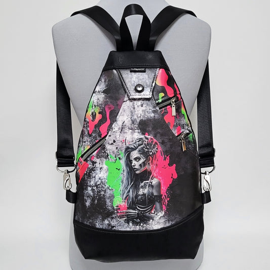 SlingBag Malea Rucksack VICTORIA aus Kunstleder
