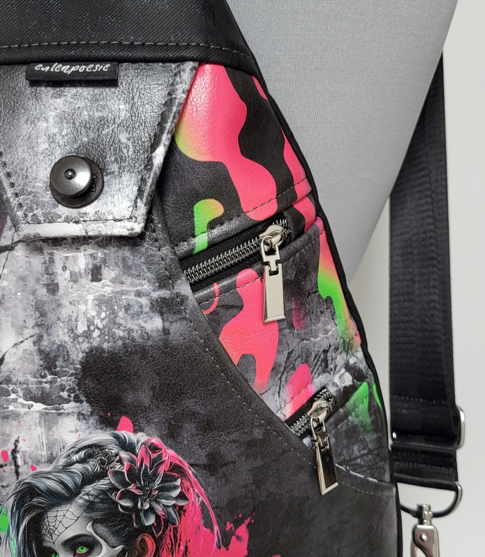 SlingBag Malea Rucksack VICTORIA aus Kunstleder