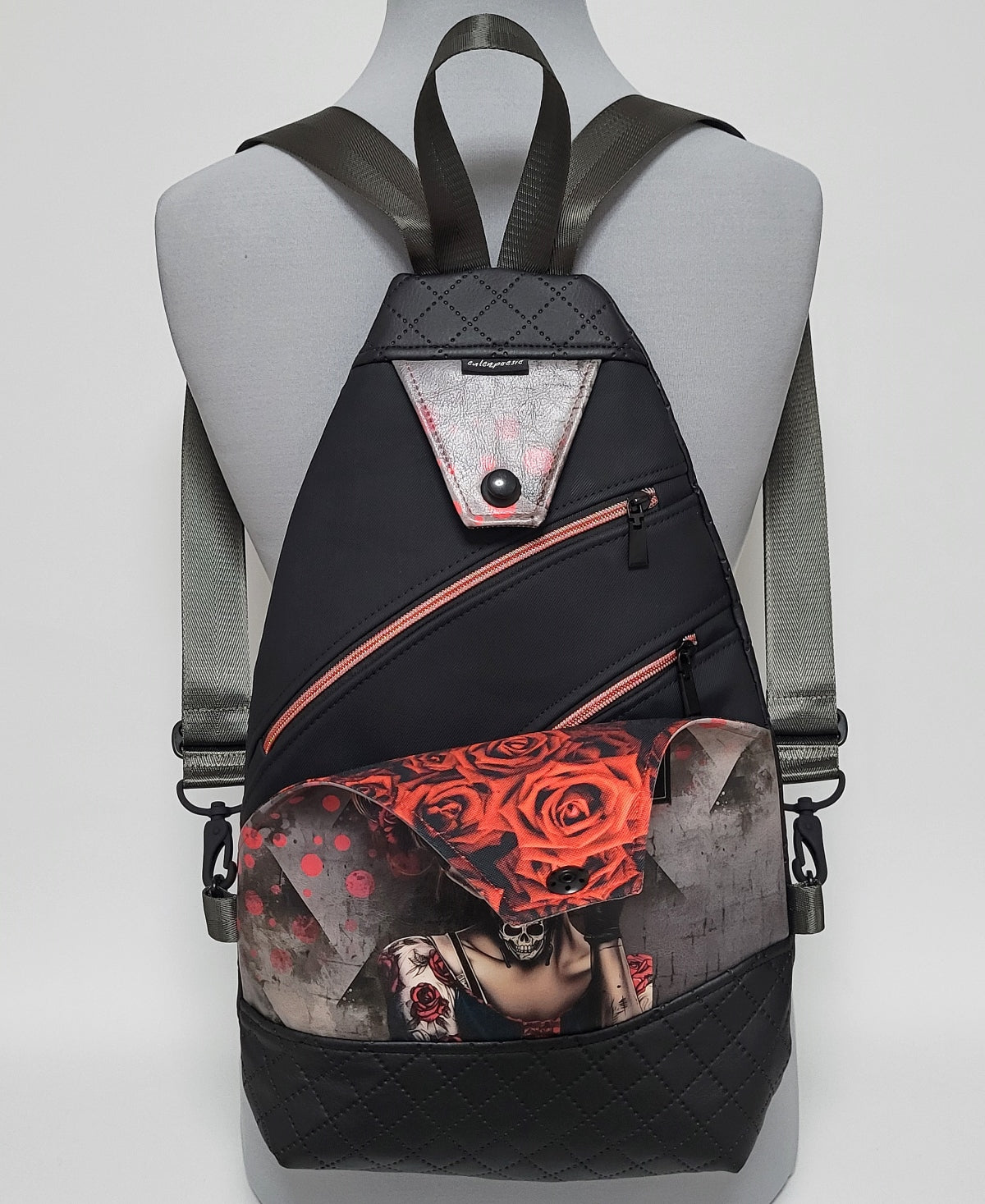 SlingBag Malea Rucksack LaCATRINA 9 aus Kunstleder
