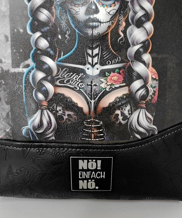 SlingBag Malea Rucksack LA CATRINA 4 aus Kunstleder