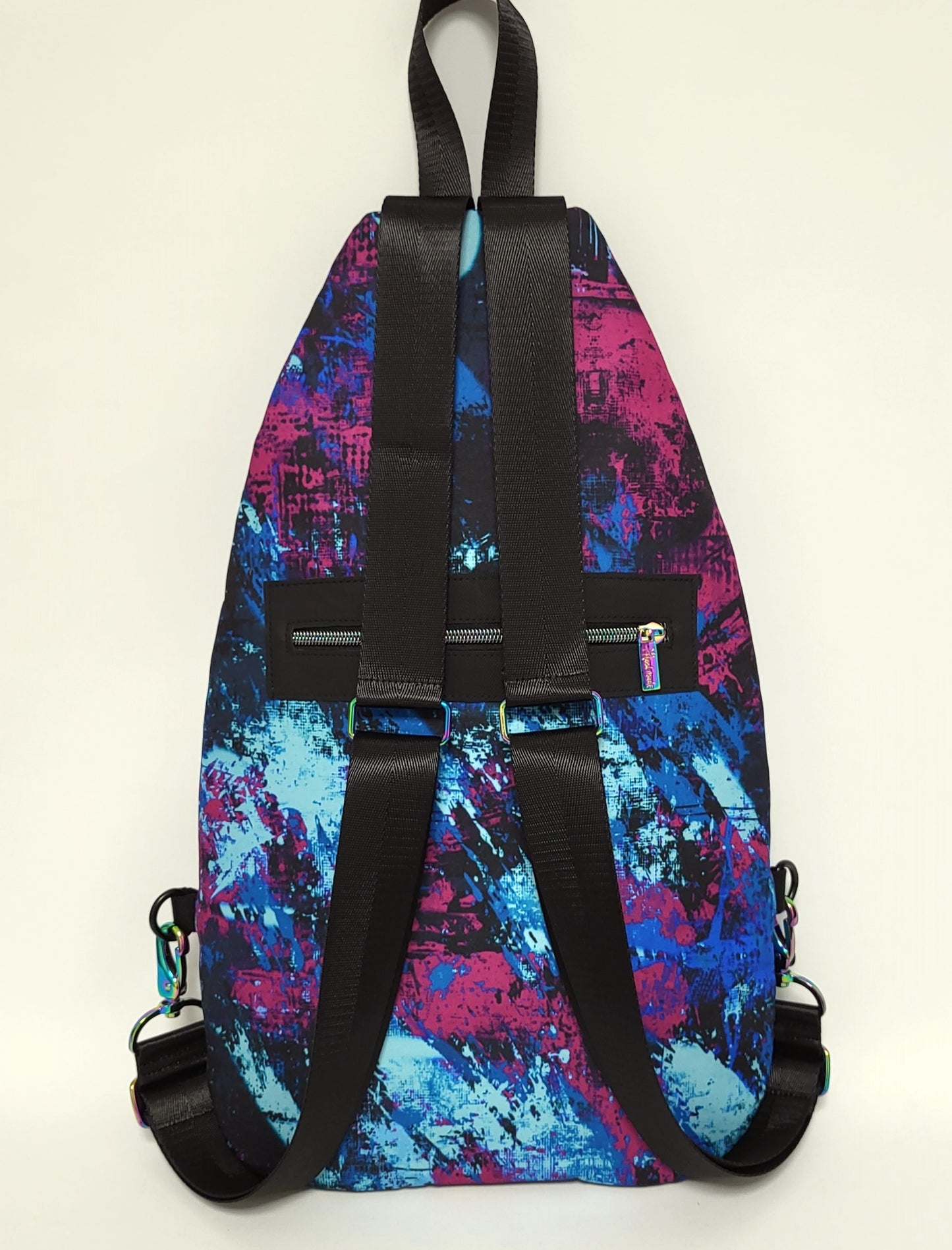 SlingBag Malea Rucksack FUCK YOU aus Outdoorstoff Panama