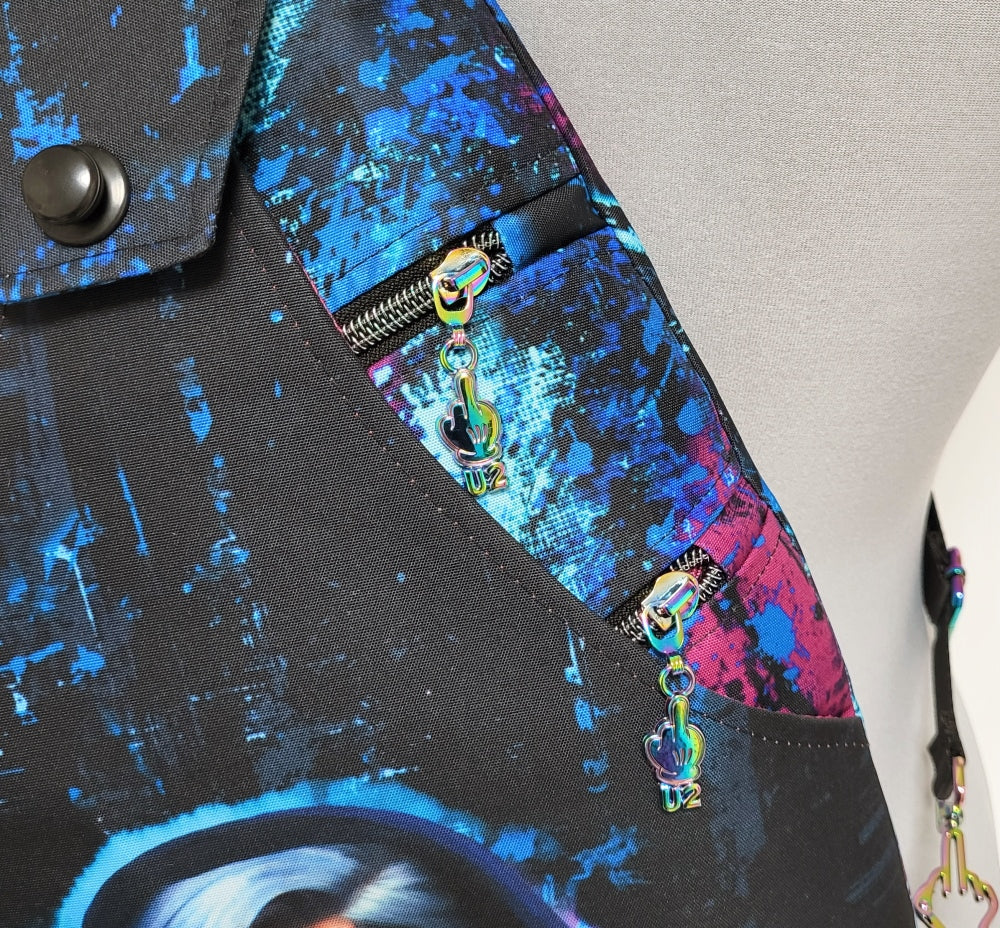 SlingBag Malea BÖSES MÄDCHEN aus Outdoorstoff + Minitasche