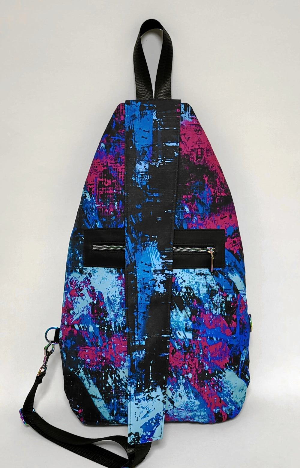 SlingBag Malea BÖSES MÄDCHEN aus Outdoorstoff + Minitasche