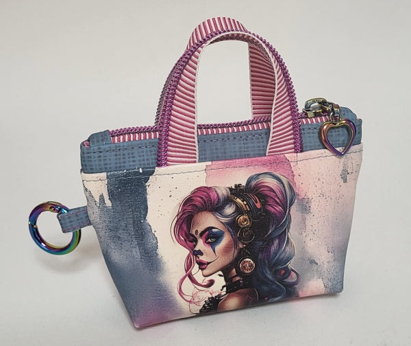 SlingBag Malea OPHELIA aus Kunstleder nachtleuchtend + Minitasche