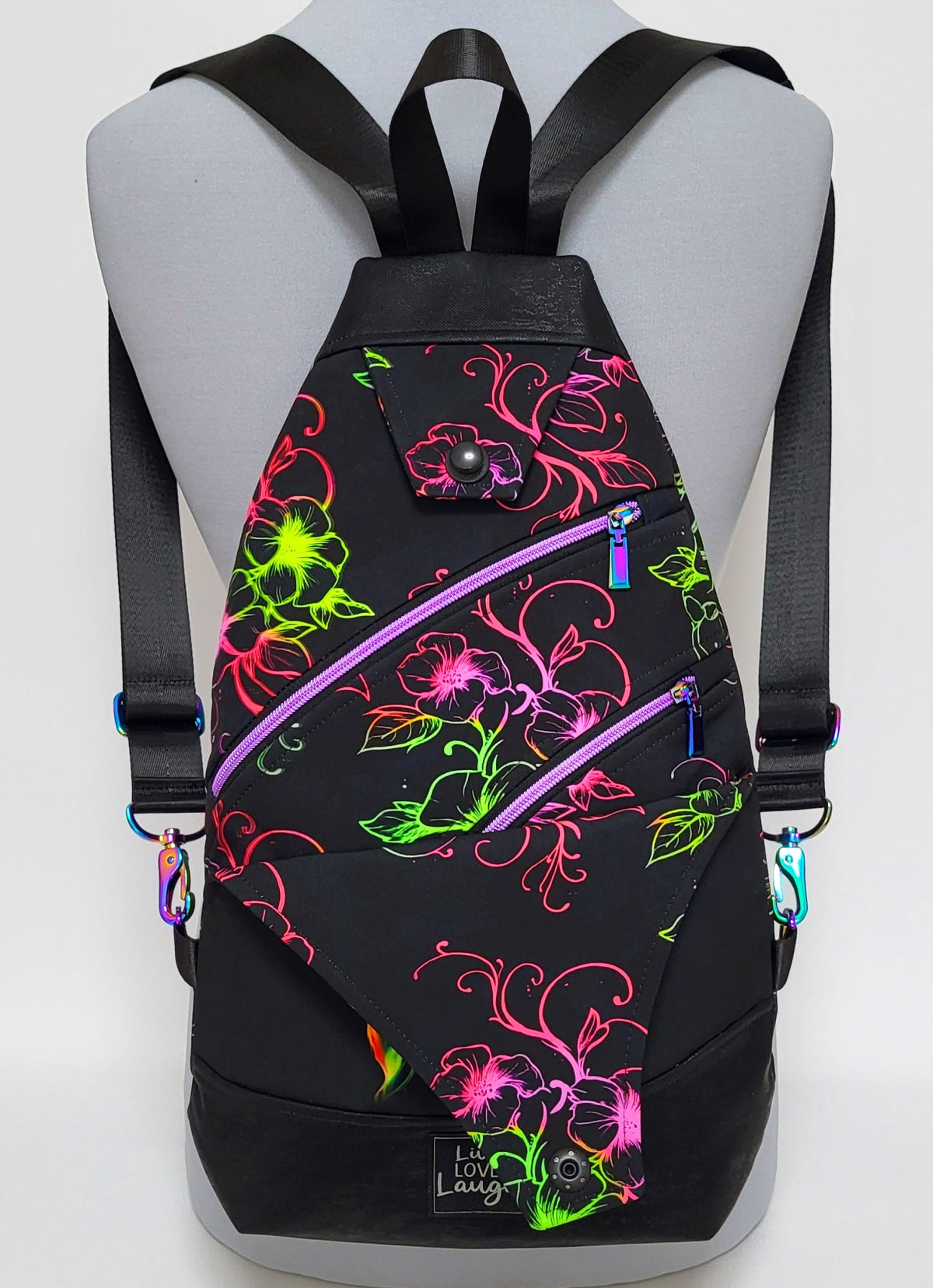 SlingBag Malea Rucksack NEONARA aus Softshell