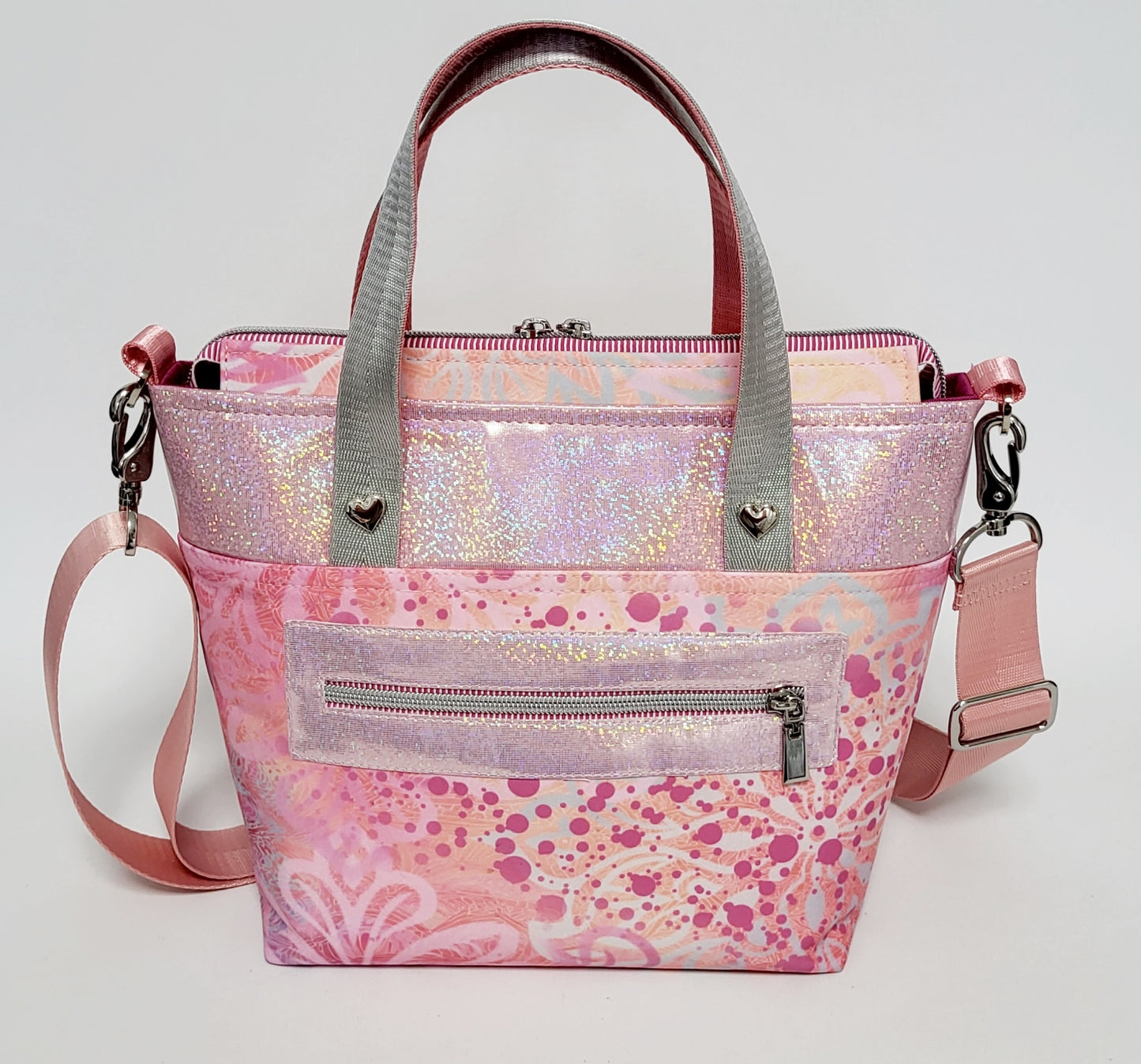 Tasche MoreBag ALPAKAS aus Softshell/Kunstleder + Minitasche