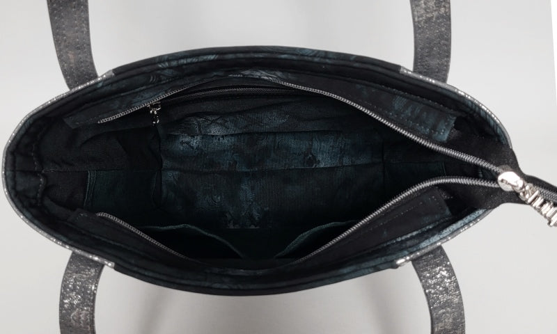Tasche NOCTARA aus Softshell und Kunstleder