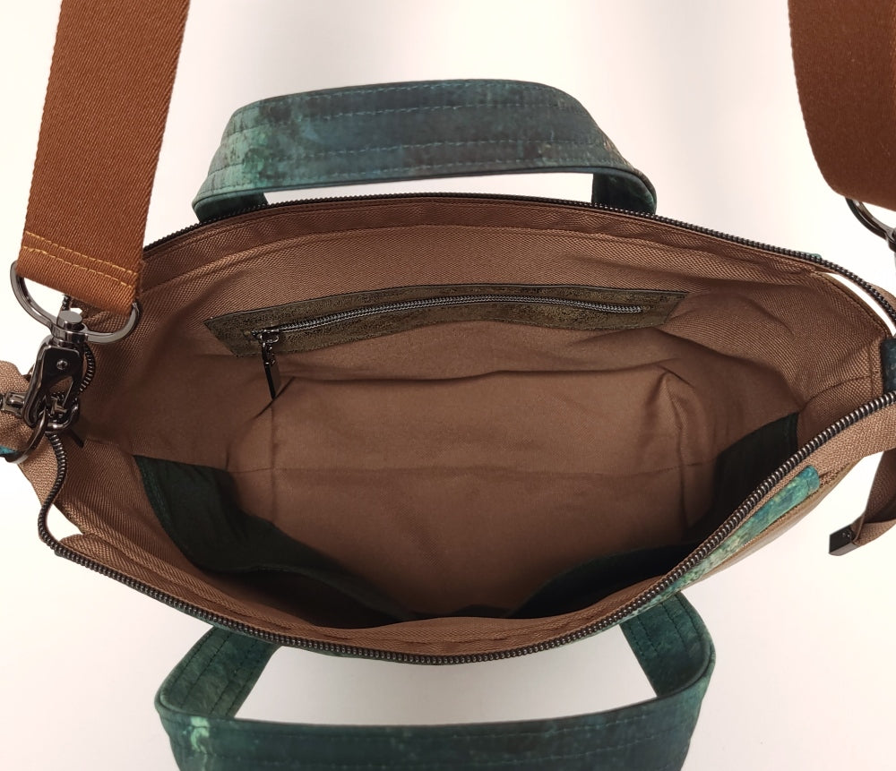 Tasche MoreBag GORGONIA aus Softshell und Kunstleder