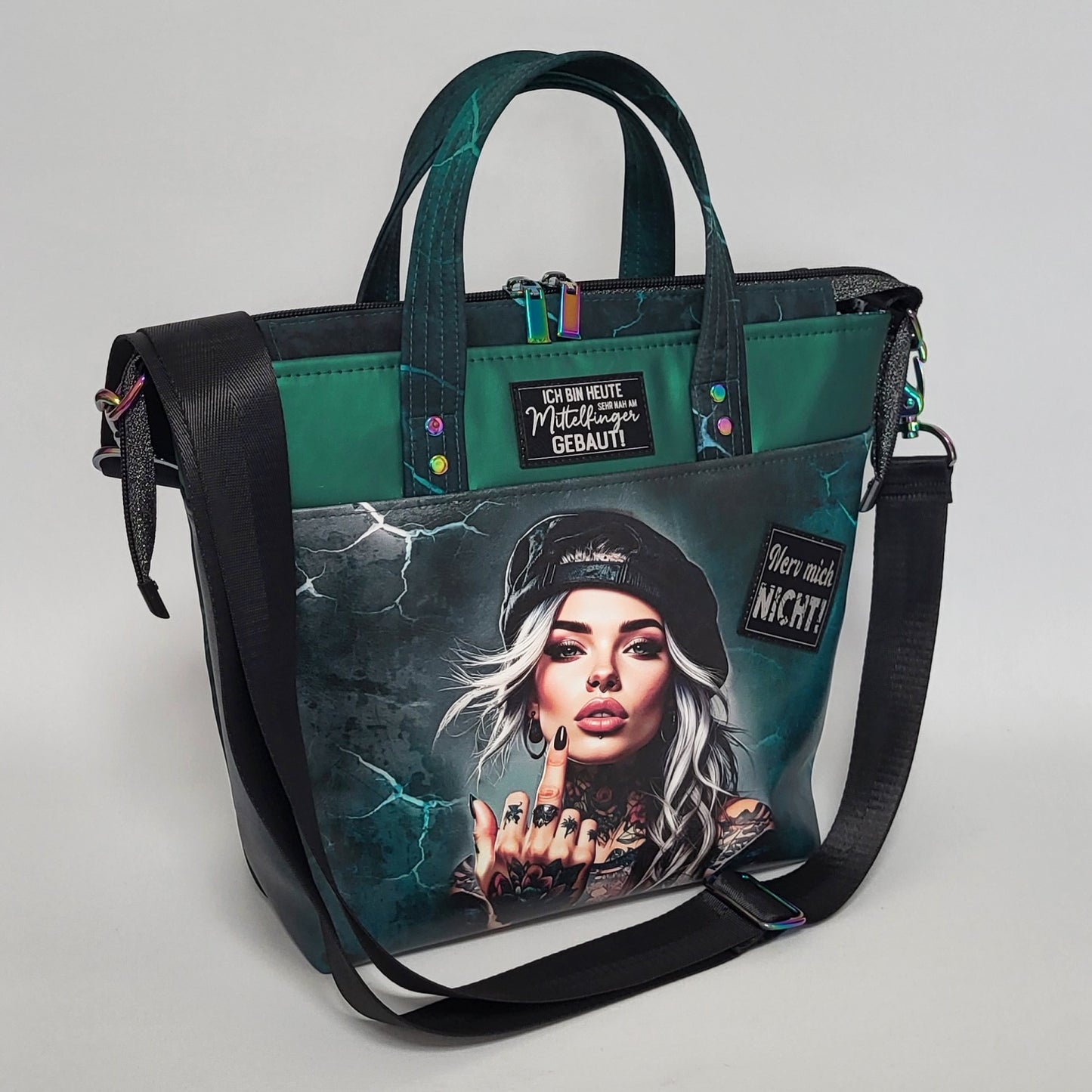 Tasche MoreBag ROGUE aus Softshell/Kunstleder