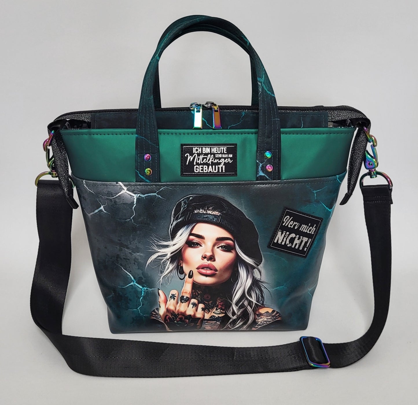 Tasche MoreBag ROGUE aus Softshell/Kunstleder