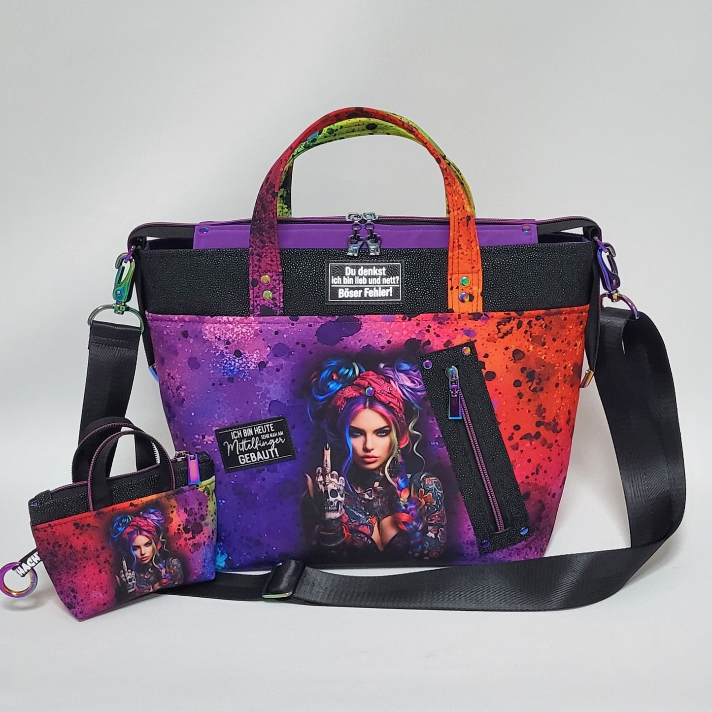 Tasche MoreBag ROXY aus Softshell + Minitasche