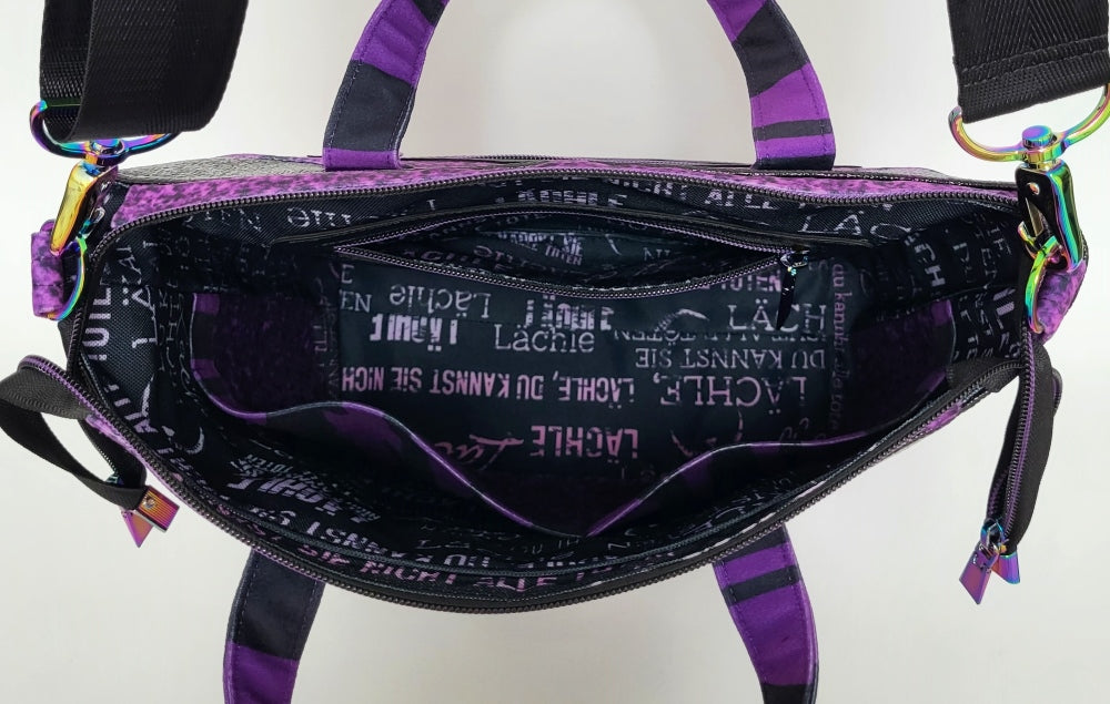 Tasche MoreBag MONSTA aus Stoff + Minitasche