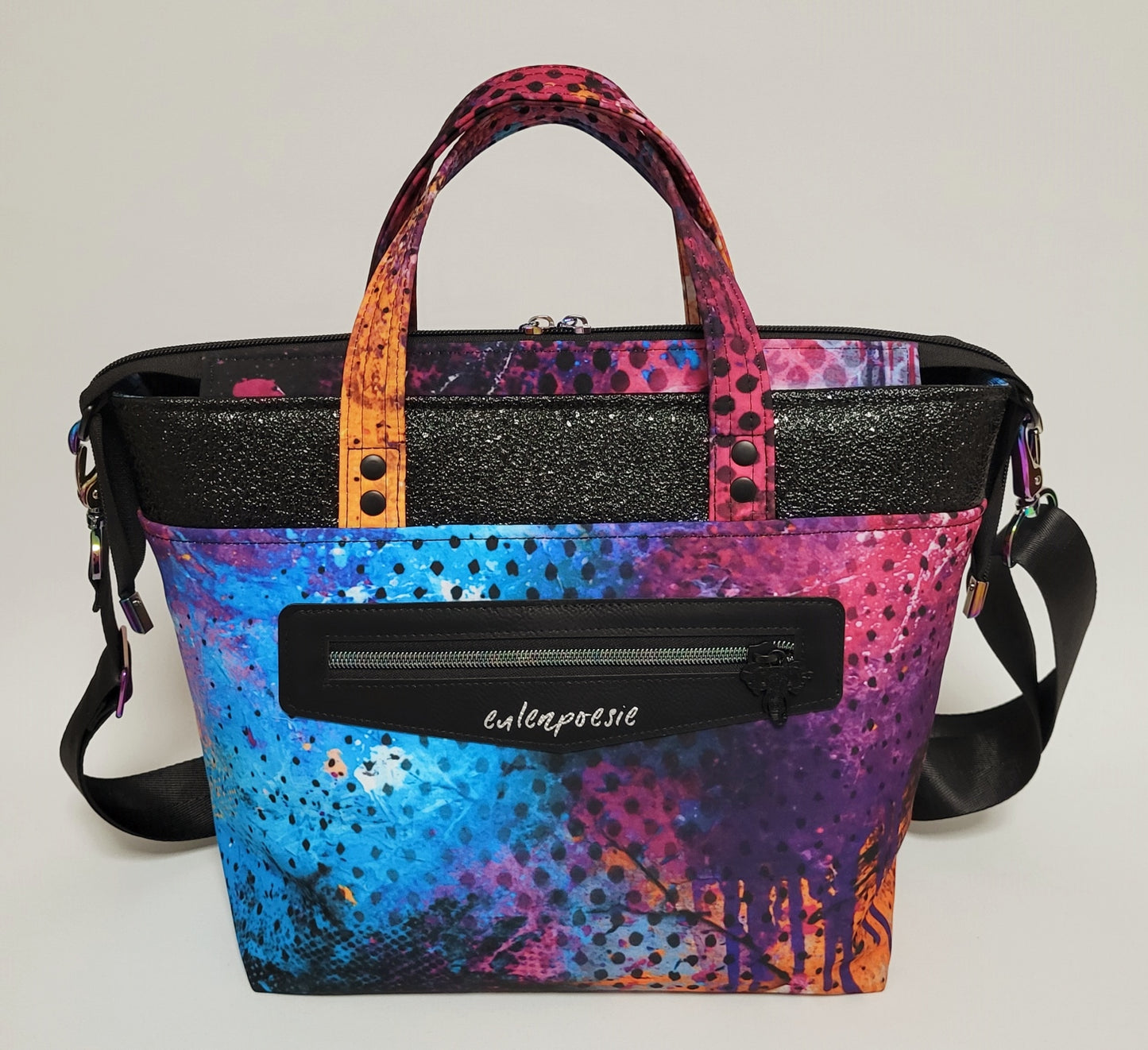 Tasche MoreBag PINGUINE aus Softshell + Minitasche