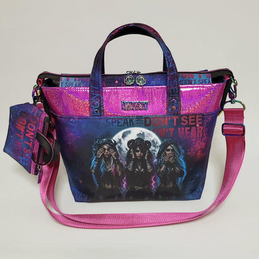 Tasche 3 LADIES aus Softshell + Minitasche