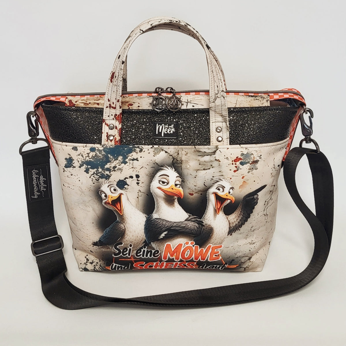 Tasche MoreBag MÖWEN aus Softshell