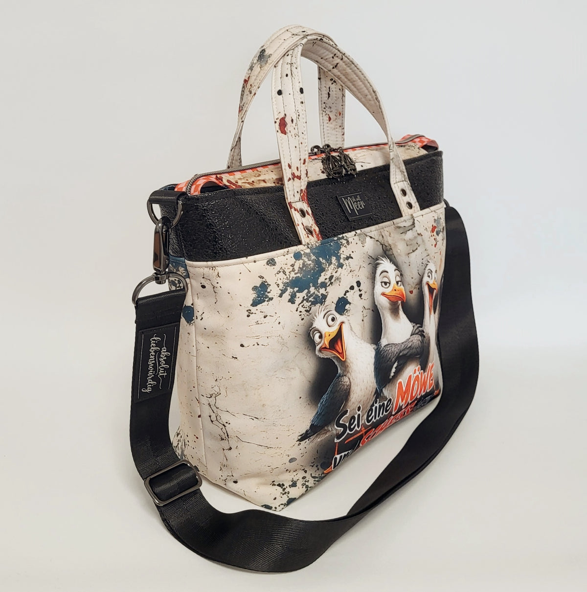 Tasche MoreBag MÖWEN aus Softshell