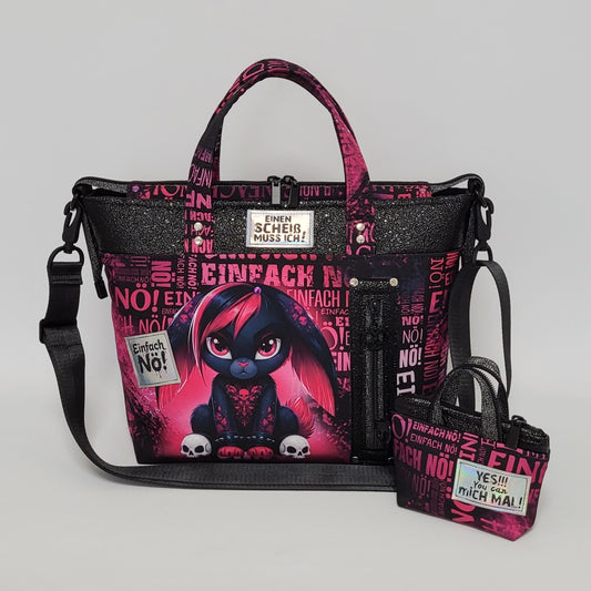 Tasche ROX aus Softshell + Minitasche