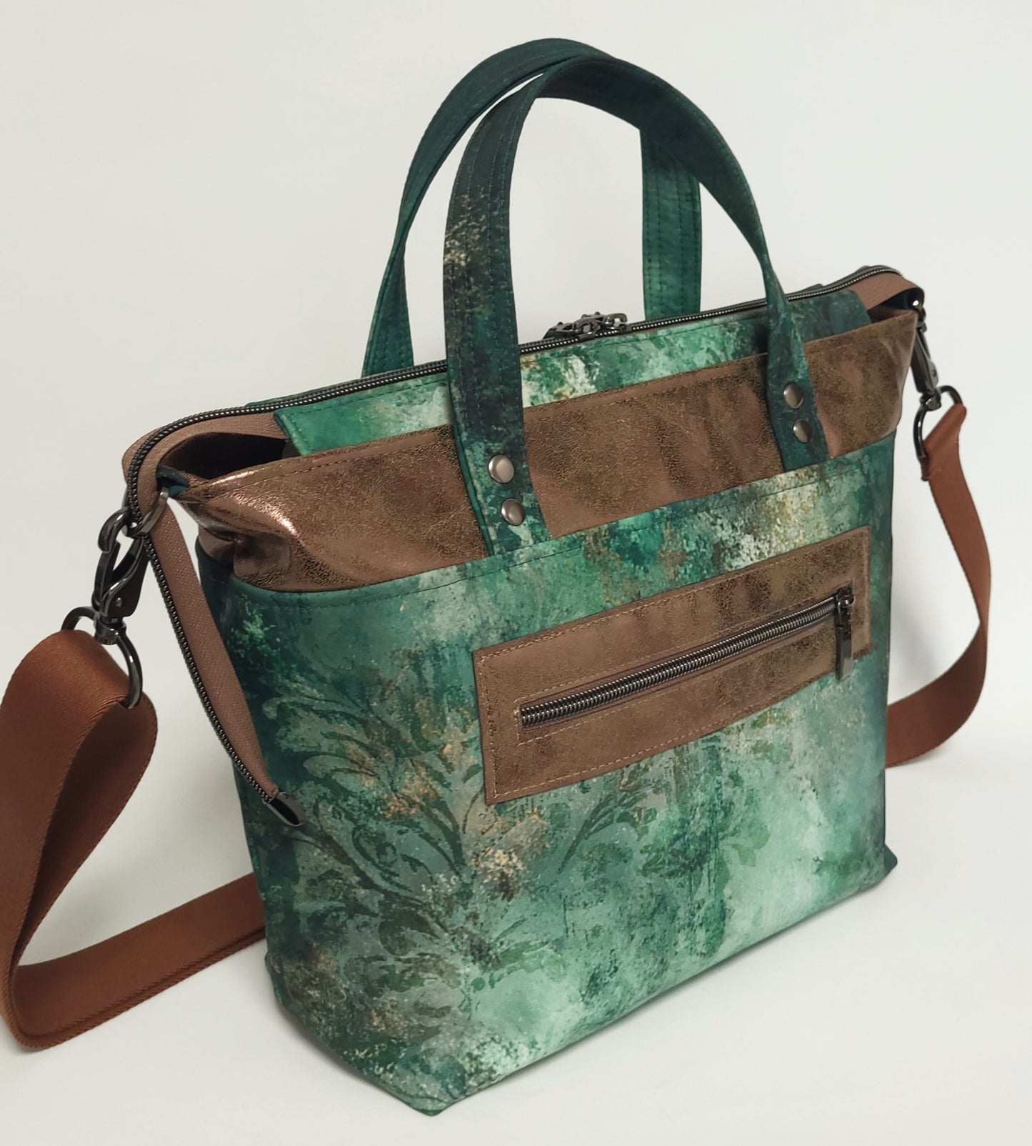 Tasche MoreBag GORGONIA aus Softshell und Kunstleder