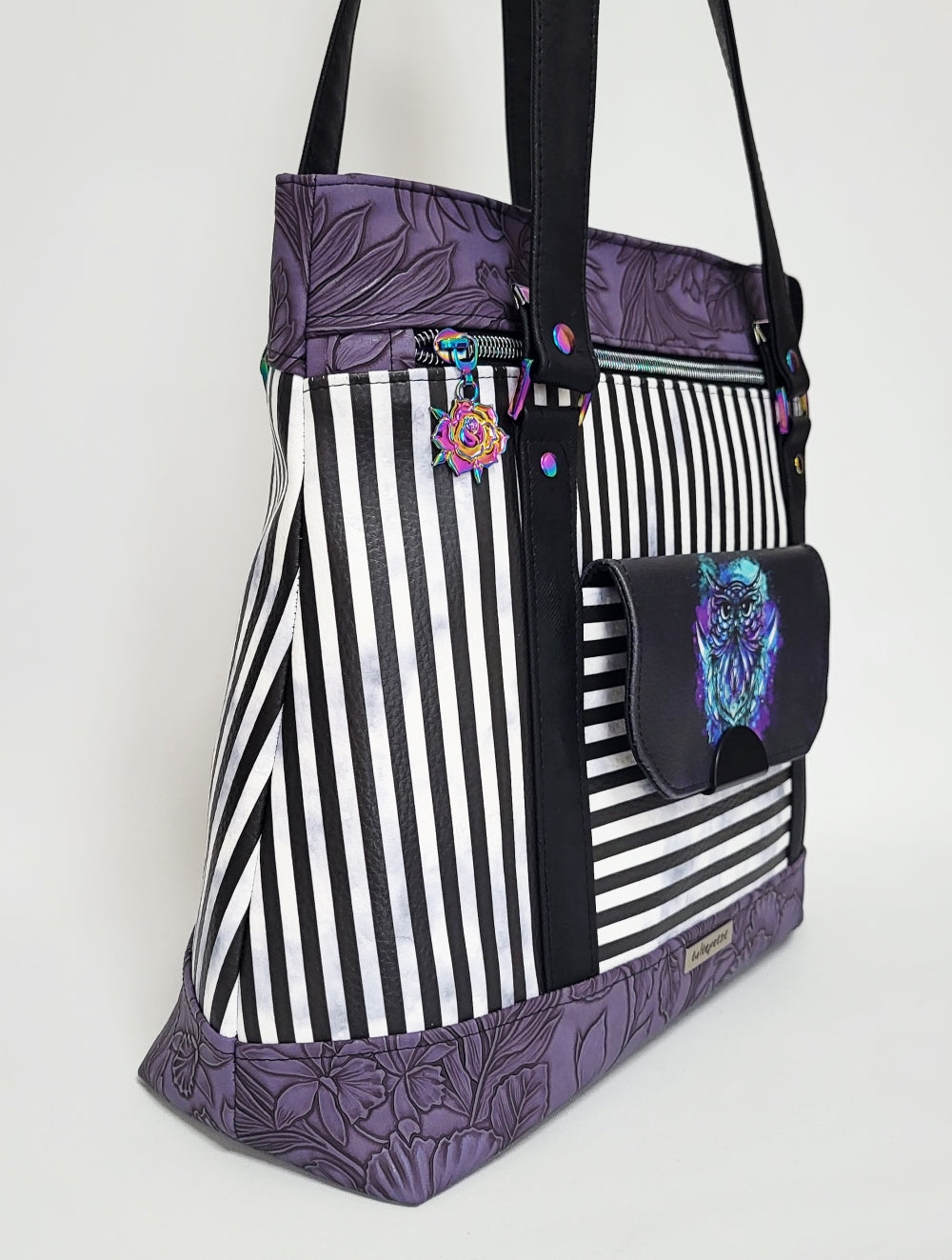 Tasche Parvati GALAXY OWL aus Kunstleder