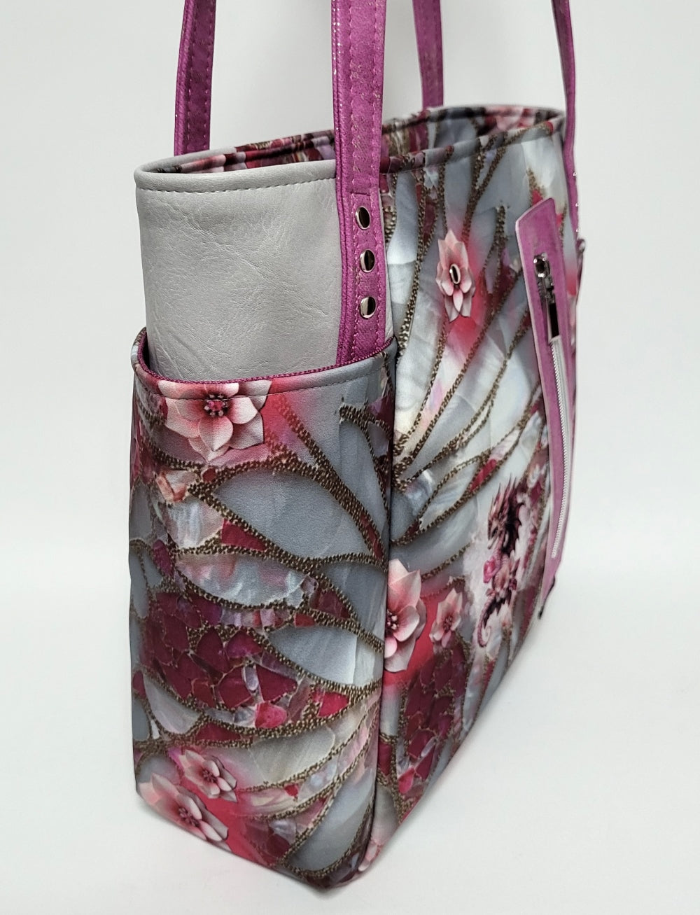 Tasche Toteally Upright SERAPHINA aus Softshell und Kunstleder