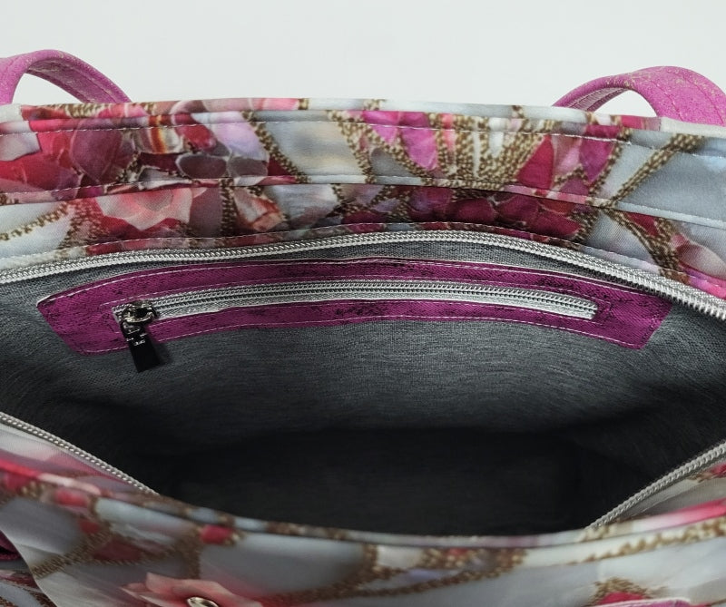 Tasche Toteally Upright SERAPHINA aus Softshell und Kunstleder