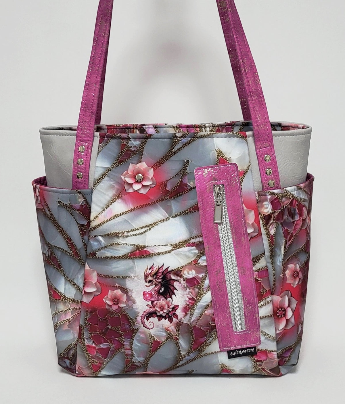 Tasche Toteally Upright SERAPHINA aus Softshell und Kunstleder